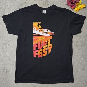 Fuel Fest Tee Shirt - Black - XXL